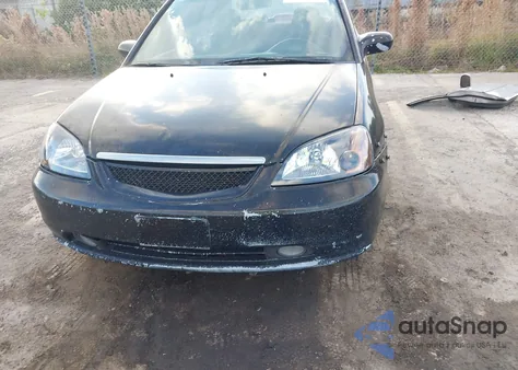 2001 Honda Civic Lx z USA, uszkodzony, nr VIN 2HGES16541H587763